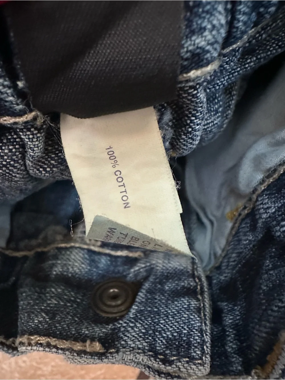 Y2K 2004 GAP Dark Blue Denim Toddler Pull-On Jeans